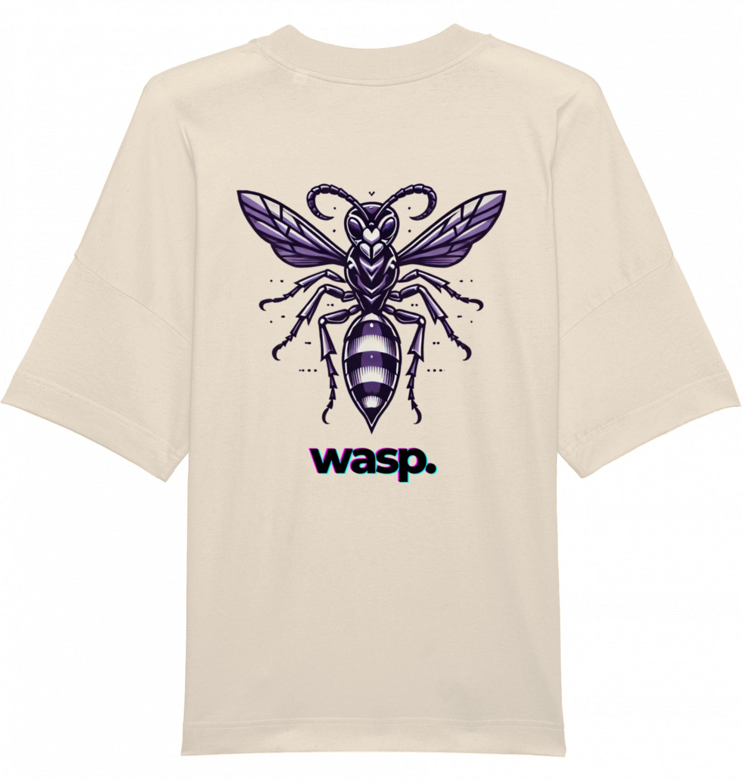 Dark Nectar Oversized Tee in Natural Raw