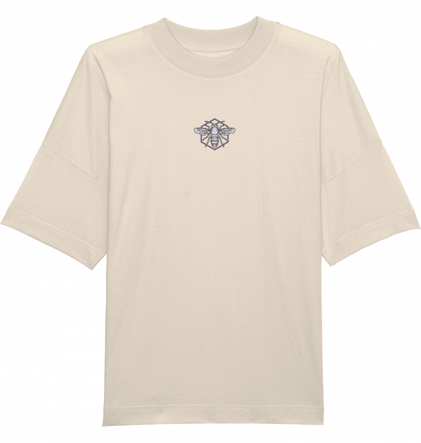 Wasp & Rose Oversized Tee in Natural Raw